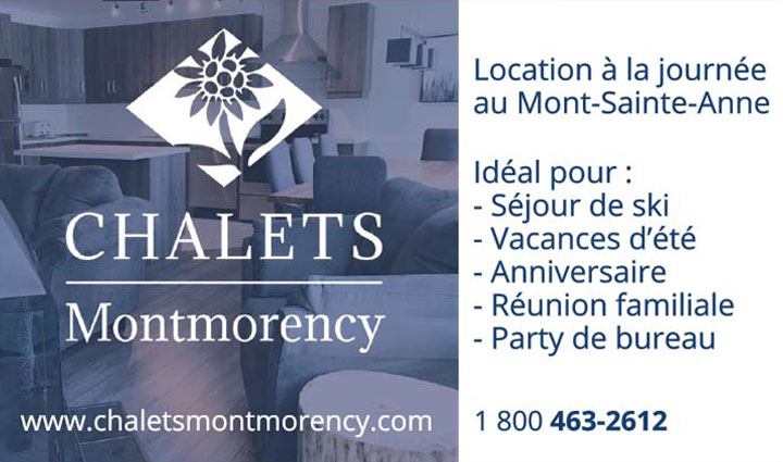 chalets montmorency