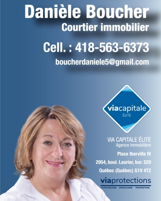 Danièle Boucher, courtier immobilier