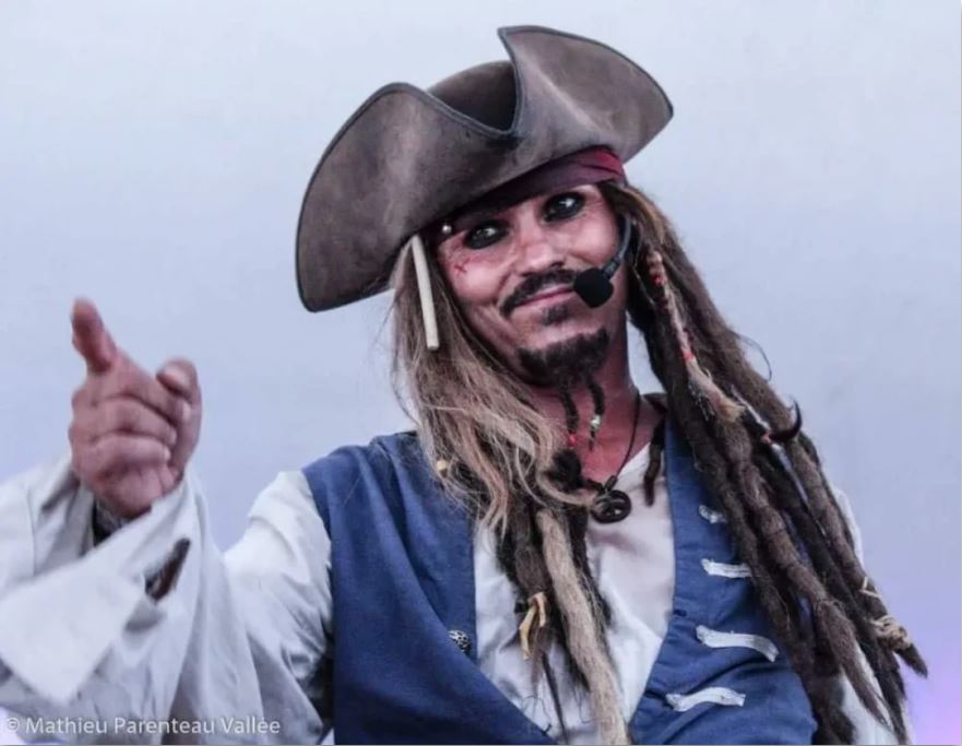Spectacle pour les tout-petits avec Jack Sparrow